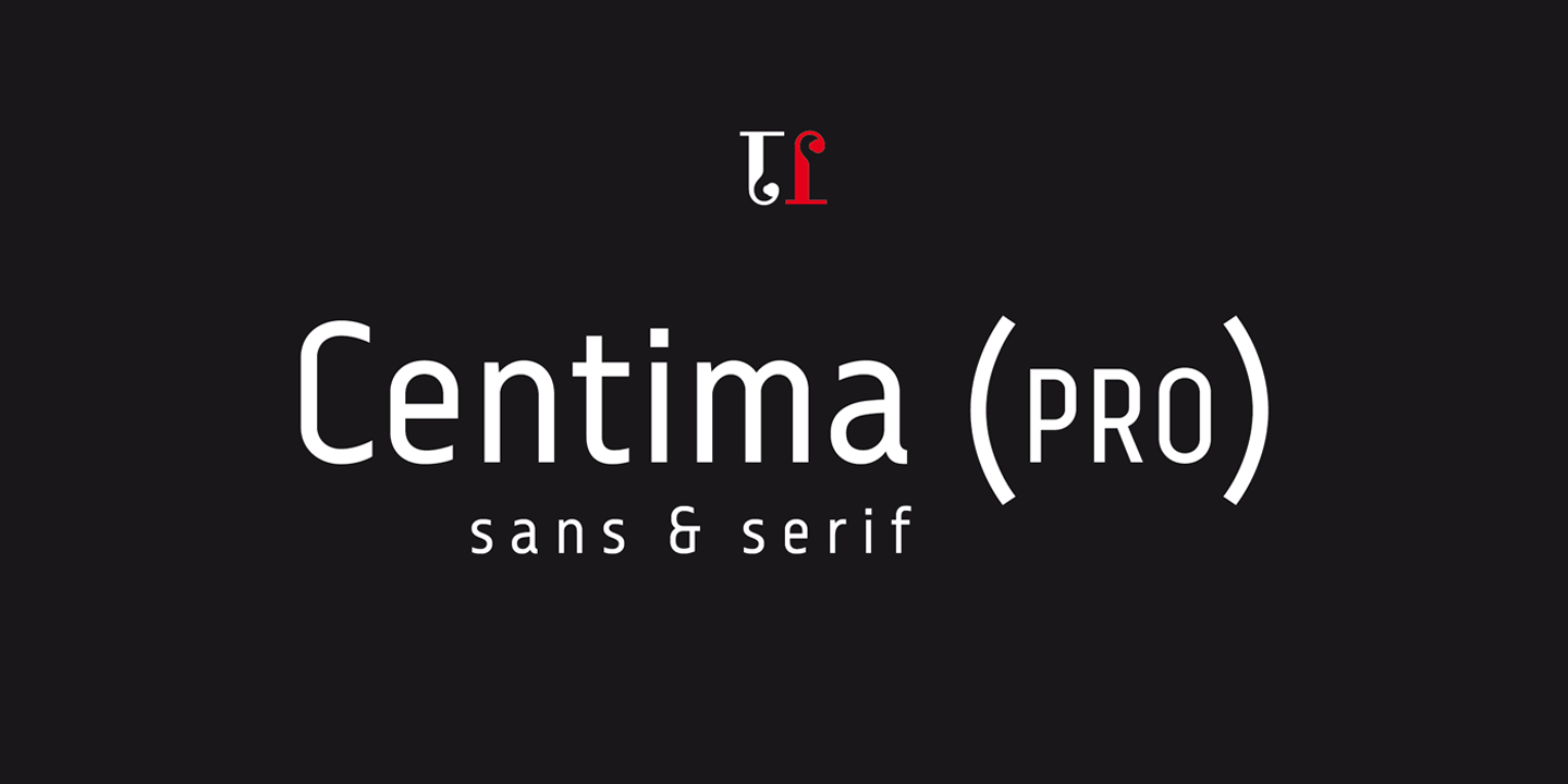 Font Centima Pro